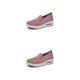 thumbnail image 4 of Sonducket Fly Weave Mujer Mujer Mocasines Zapato Suela Gruesa Slip-On Flats Plataformas Zapatos Transpirable Ahueca Hacia Fuera Zapatos Rosa Rosa treinta y ocho 2piezas, 4 of 6