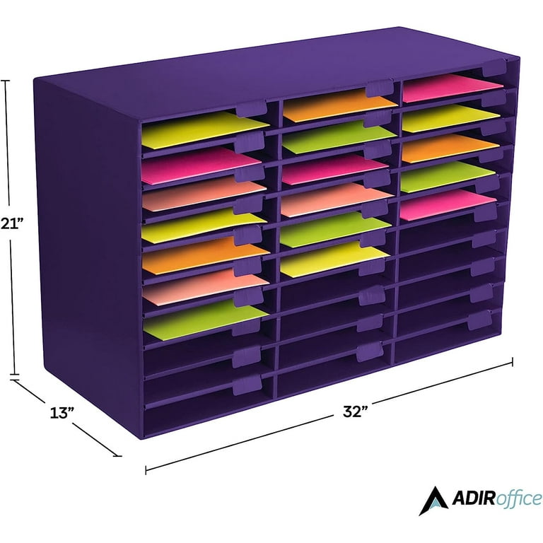 Cardboard Literature Organizer