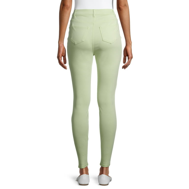 Time and Tru Women's Stretch Knit Jeggings : : Clothing, Shoes &  Accessories