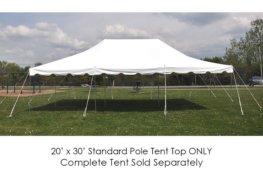 Party Tents Direct 20x30 White Outdoor Wedding Canopy Pole