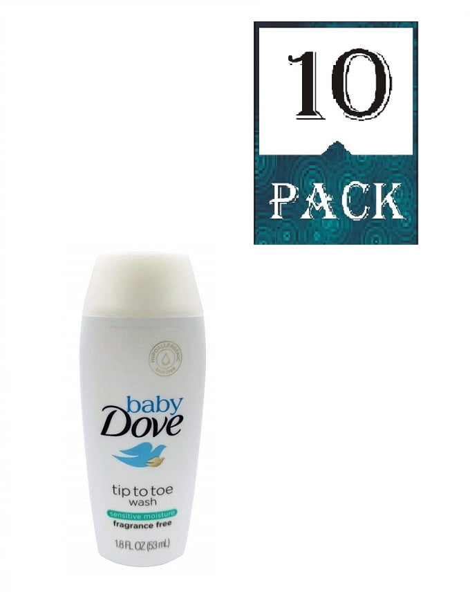 dove baby wash travel size