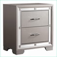 thumbnail image 4 of Silver Champagne 2-Drawer Nightstand – No Assembly Required, 4 of 6