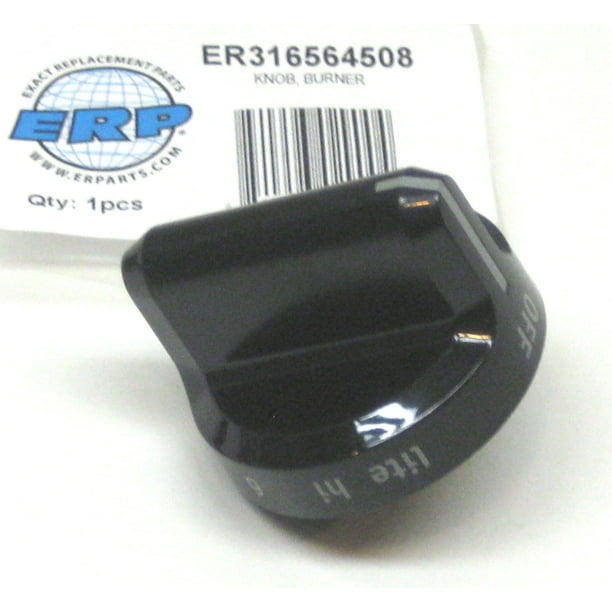Gas Range Burner Knob for Electrolux Frigidaire 316564508 AP4433356