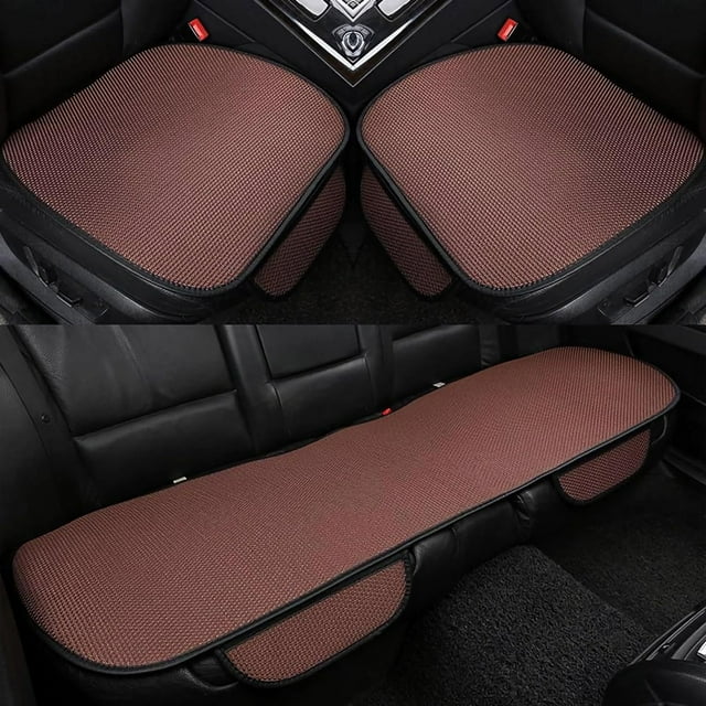 Boreal Craft Non Car Seat Pad For Summer Breathable And Refreshing 2024 New Universal Bottom Seat Covers For Cars Of Front Seats Weat Car Seat Cover Car Protector Driving Cushion for Sciatica Leg