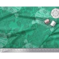 thumbnail image 3 of Soimoi Velvet Fabric Black Sketch Paisley Print Fabric by The Yard 58 Inch Wide, 3 of 3