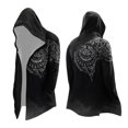 thumbnail image 4 of Gyexs Kids Boys Jesus Hoodies Cool Funny 3d Graphic Coats Clothing for Halloween Christmas Black 13-14 Years, 4 of 4