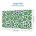 thumbnail image 2 of Pofeuu Leopard print St. Patrick's Day Print Mouse Pad,Rubber, Multipurpose Comfortable Waterproof Mousepad Desk Mat for Gamer Office Home, 2 of 8