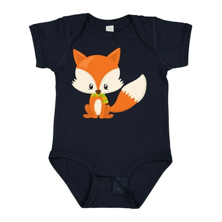 

Inktastic Cute Fox Little Fox Baby Fox Fox with Scarf Gift Baby Boy or Baby Girl Bodysuit