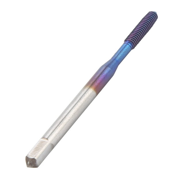 Macho de roscar Bling Bling Nano Blue Grifo de extrusión Acero de tungsteno