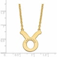 thumbnail image 2 of Ss/Gold Plated Gold Sterling Silver Taurus Zodiac Necklace Made In United States -Jewelry By Sweet Pea, 2 of 5