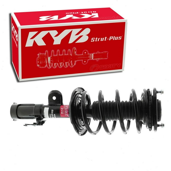 Front Right Strut & Coil Spring compatible with Toyota Prius 2010-2015