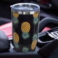 thumbnail image 4 of 40 oz Pineapple Tumbler with Handle and Straw Insulated Pineapple Tumbler Pineapple Travel Coffee Mug Pineapple Gifts for Women Pineapple Stuff Pineapple Decor Cup, 4 of 6