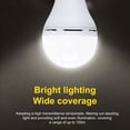 thumbnail image 4 of Solar Powered LED Bulb Portable Camping Light Emergency Light Bulb with Remote Control Adjustable Modes and Timer IP65 Water Resistant for Night Markets Outdoor Use, 4 of 7