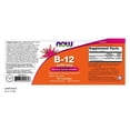 thumbnail image 2 of Suplemento de vitamina B-12 de NOW Foods, 5000 mcg, 60 pastillas, 2 of 7