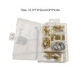 thumbnail image 3 of Ruiboury 47pcs Picture Hanging Kit Wooden Frame Wall Mounting Hooks Nails Picture Hanging Wire Kit, 3 of 7