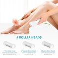 thumbnail image 3 of Callus Remover for ,  Electric Foot File Callus Removers Rechargeable  Pedicure Tools Foot    Care Tool for Cracked Heels   (Green), 3 of 6