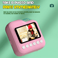 thumbnail image 4 of Kids Instant Printer Camera Boys Girls Gift Children Digital Video Photo Thremal Printing Blue, 4 of 8