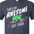 thumbnail image 3 of Inktastic That's My Awesome Son Out There with Clarinet T-Shirt, 3 of 4
