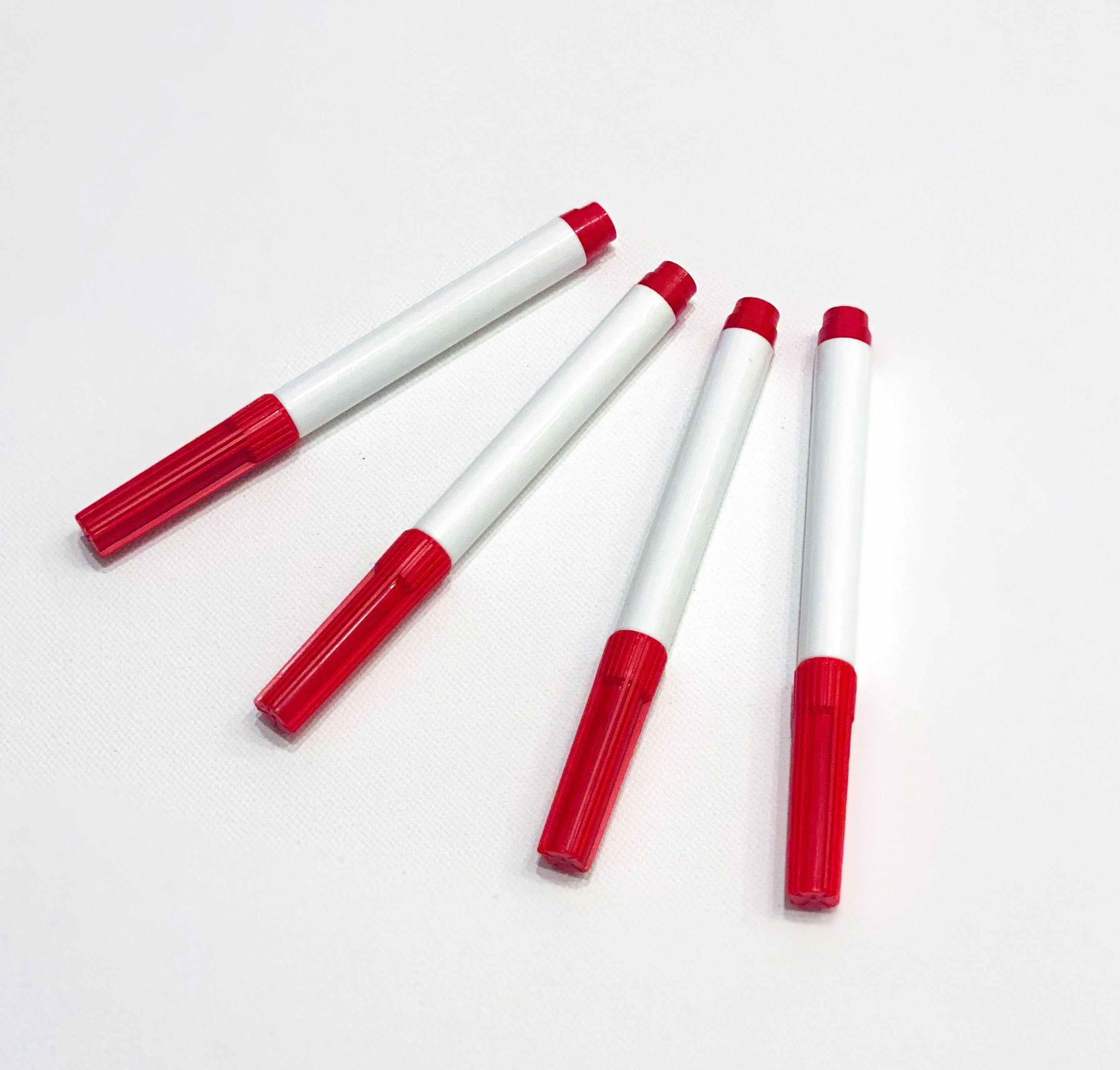 Latitude 27 Dry Erase Marker - Medium Bullet Tip - Low Odor - Red Ink - 4 Count