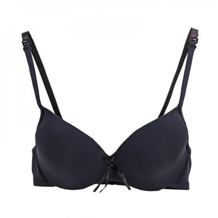 

Fastening Closed Bra Lace Racerback PushUp Plunge Padded Plus Size Brassiere