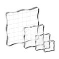 thumbnail image 1 of Bloque de Sello Acrílico, Juego de 4 Bloques de Estampado Transparentes con Líneas de Cuadrícula para Montaje Decorativo, Ideal para Álbumes de Recortes y Manualidades DIY, 1 of 7