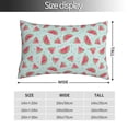 thumbnail image 2 of Kdxio Cotton Pillow Cases Pillowcases,Soft and Breathable Bedroom Pillow Cases-Watermelon, 2 of 8