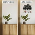 thumbnail image 5 of Off Road Vehicle Coat Rack Wall Mount Forest Mountain Wood Key Hooks for Wall 11.8×7.9inch Black Key Holder Hanger Wall Art Decor with 5 Alloy Hooks for Gift Hallway Entryway Kitchen, 5 of 9