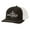 Black/White, variant on Christian Brother In Christ Cross Nails Mens Embroidered Mesh Back Trucker Hat, Heather Grey/Black