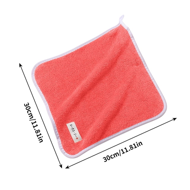 Pañuelo multiusos de toallas de toalla suave absorbente para limpieza facial y de manos