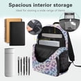 thumbnail image 5 of Pzuqiu Leopard Print Axolotl Kids Backpack for Ages 6-14 17 Inch Large Capacity Elementary School Backpack with Adjustable Padded Straps Lightweight for Back to School Ideal Gift, 5 of 7