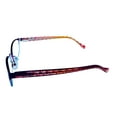 thumbnail image 6 of LUCKY BRAND Eyeglasses COASTAL Burgundy 49MM, 6 of 7