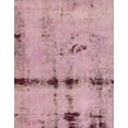 thumbnail image 1 of Ahgly Company Indoor Rectangle Abstract Purple Pink Abstract Area Rugs, 7' x 10', 1 of 6