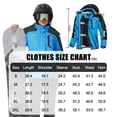 thumbnail image 6 of TACVASEN Women's Winter Waterproof Windproof Snow Ski Jackets Warm Thermal Fleece Thick Hooded Coat with Multi-Pockets for Outdoor Hiking Snowboarding Blue Black L, 6 of 7