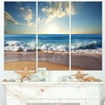 thumbnail image 1 of Design Art Sea Sunset Seascape Photography Canvas Art Print, 1 of 3