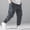 #070-Dark Gray, variant on Mineart Men's Tech Style Cargo Pants with Multiple Zippered Pockets and Cuffed Hems Waterproof Lightweight Joggers