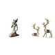 thumbnail image 1 of Estatua De Mujer Tribal Africana Y Reno, Decoración De Mesa, Pieza De Arte Coleccionable Hecha A Mano, Adorno De Resina Para Estudio, Sala De Estar, Oficina, Decoración Multiusos Para El, 1 of 8