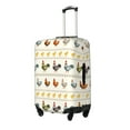 thumbnail image 2 of Fotbe Funny Chicken Luggage Cover Protector,Suitcase Protector,Scratch and Dirt Resistant,Fits 18-32 Inch Luggage-Small, 2 of 9