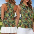 thumbnail image 4 of Jeiento Matching Golf Shirts for Couples Quick Dry Moisture Wicking Men's Short Sleeve Shirt Duck Camo Hunting Women's Sleeveless Tennis Tank Top Breathable Lightweight His and Hers Activewear Set, 4 of 7