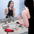 thumbnail image 6 of Sink Topper Premium Silicone Rubber Foldable Sink Cover, Makeup Organizer, Standard, White, 6 of 10