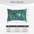 thumbnail image 6 of Bingfone Lephants In The Jungle Standard Size Pillowcase, Long Staple Pure Cotton Envelope Closure Pillow Cover,20"X30", 6 of 9