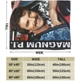 thumbnail image 3 of Tom Selleck Blanket Ultra-Soft Micro Fleece Blanket Warm Cozy Plush Bed Blanket Lightweight Sofa Throw Blanket, 3 of 5