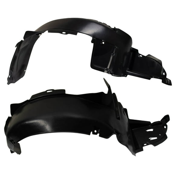 TRQ Inner Fender Liner Set Fits Select 2003-2006 Kia Optima KI1248101 KI1249101