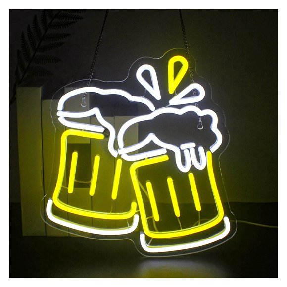Letrero De Neón LED BAR Cheers, Decoración Alimentada Por USB Para Fiesta Temática Bar Y Cerveza