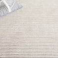 thumbnail image 6 of SAFAVIEH Audrey Mirjana Striped Area Rug, Ivory/Dark Grey, 5' x 7', 6 of 7
