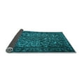 thumbnail image 2 of Ahgly Company Indoor Rectangle Persian Light Blue Traditional Area Rugs, 6' x 9', 2 of 4