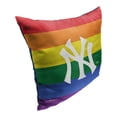 thumbnail image 2 of The Northwest Group  New York Yankees 30" x 60" Pride Throw Blanket Pillow, 2 of 3