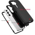 thumbnail image 3 of Galaxy S24 Cases, Sturdy Phone Case for Sasmung Gakaxy S24, Tekcoo Full-Body Shockproof Protection Heavy Duty Armor Hard Plastic & Shock Absorption Rubber Rugged Bumper 3-in-1 Case Cover, 3 of 8