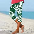 thumbnail image 2 of Pantalones de Yoga de Mujer Elástico Casual Impreso Yoga Capris Poliéster, Pantalones Cómodos de Cintura Alta para el Uso Diario, 2 of 5
