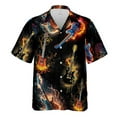 thumbnail image 2 of Guitar Passion Colorful Guitar Hawaiian Shirt S-5XL, 2 of 5