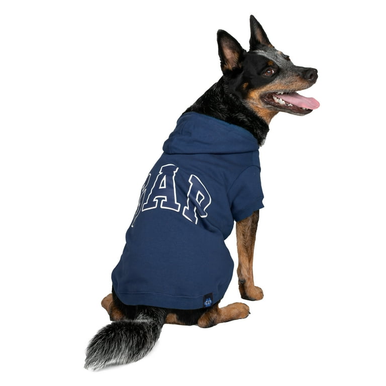 Gap Pet Dog Clothes Blue Classic Pet Hoodie Walmart